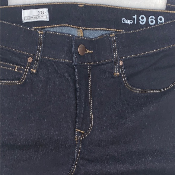 Gap legging jeans size 28r - Picture 3 of 4